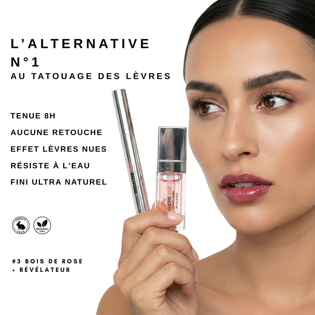 Encre à lèvres semi-permanente