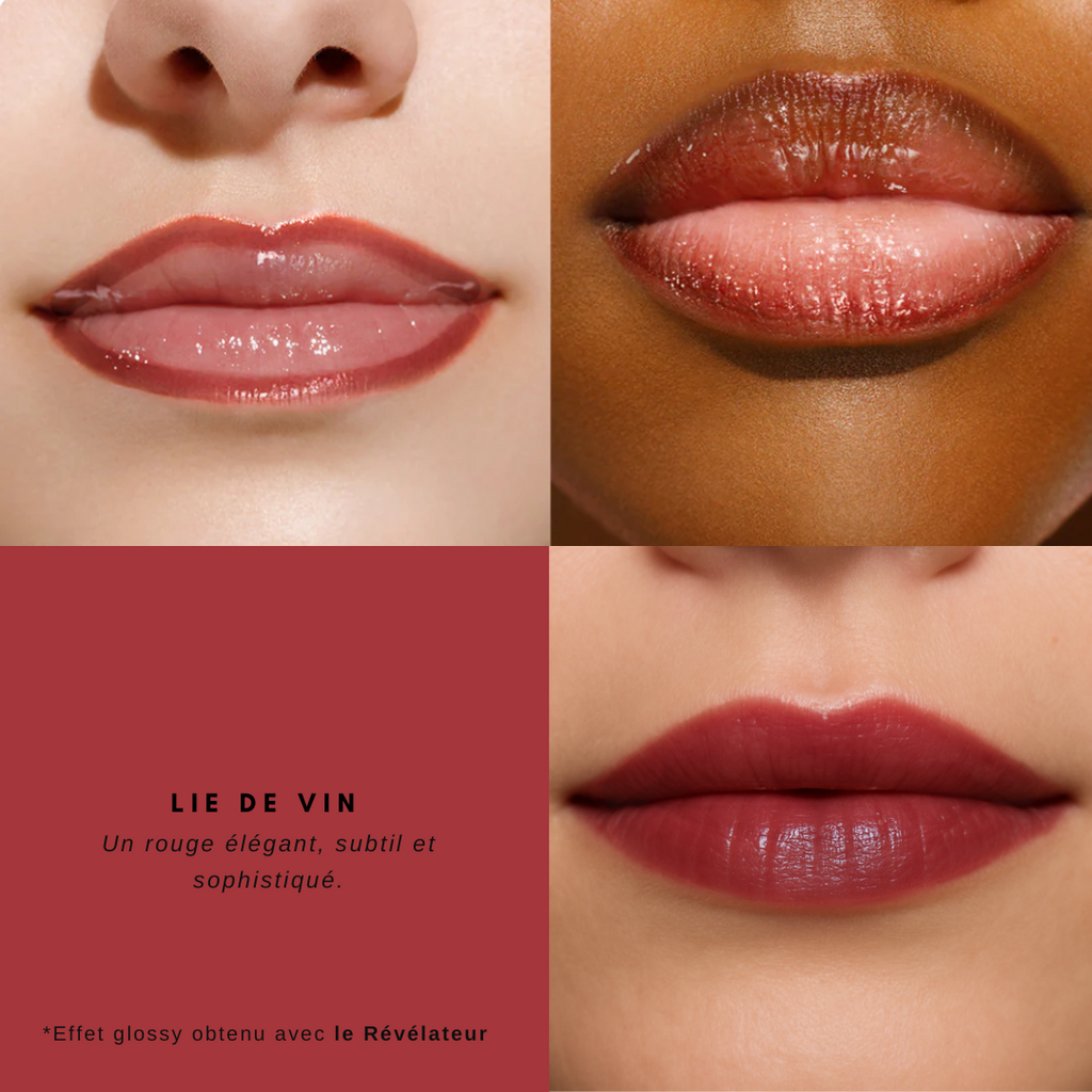 Encre à lèvres semi-permanente et son Révélateur