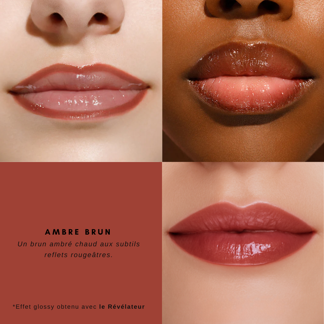 Encre à lèvres semi-permanente et son Révélateur